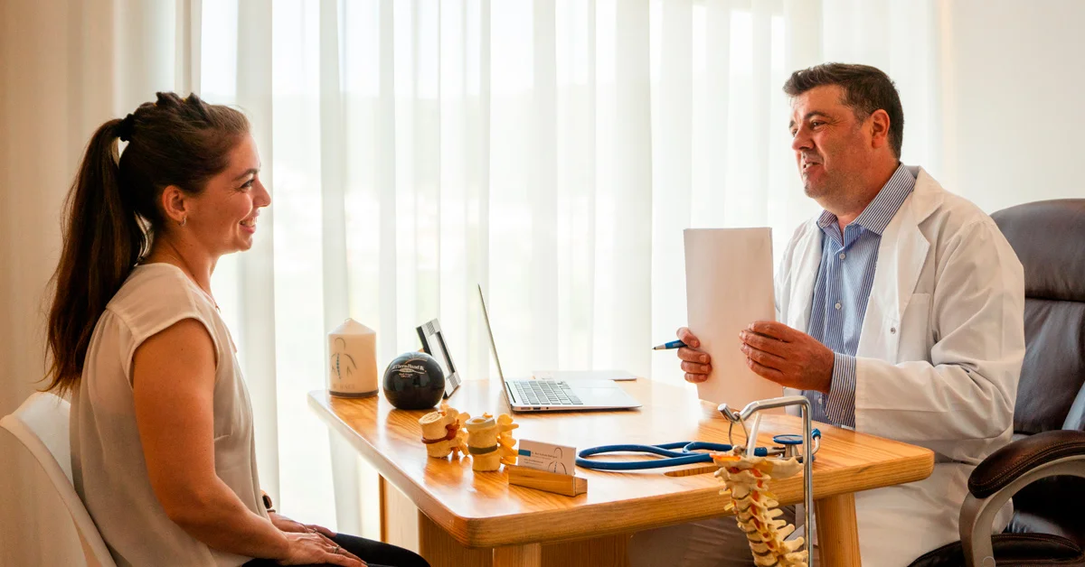 Fotografia corporativa para a marca Clínica de Coluna