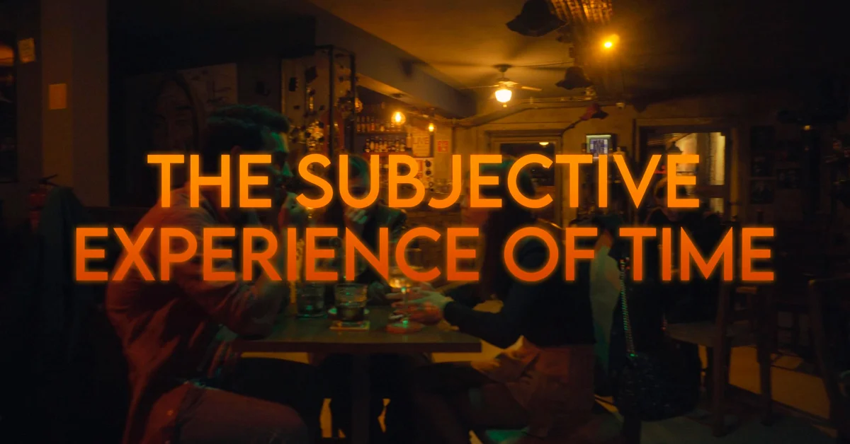 Vídeoclipe da música The Subjective Experience of Time para o músico André Pacheco