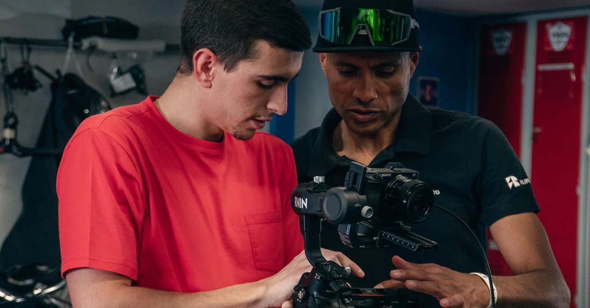 Behind the Scenes do vídeo de evento da apresentação da bicicleta SCOTT Spark RC com Filipe Brito em Vila Nova de Famalicão na loja da FamaBike