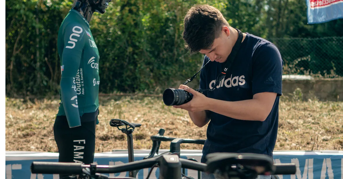 Behind the Scenes do vídeo de evento da apresentação da bicicleta SCOTT Spark RC com Filipe Brito em Vila Nova de Famalicão na loja da FamaBike
