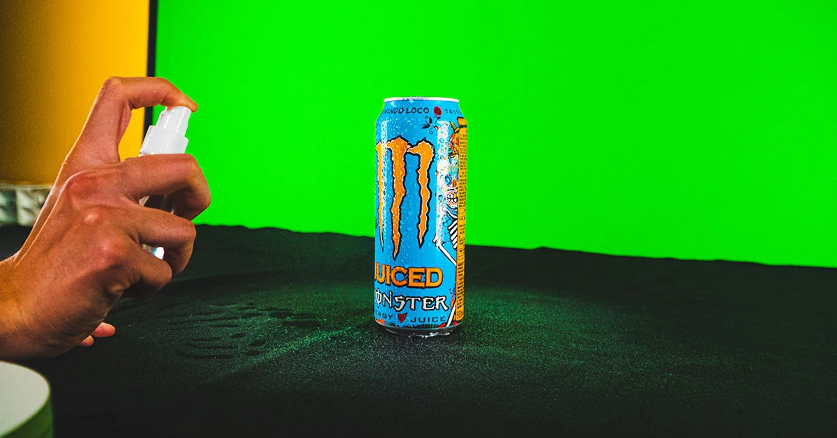 Behind The Scenes de um vídeo Publicitário para a bebida Monster Juiced Mango Loco