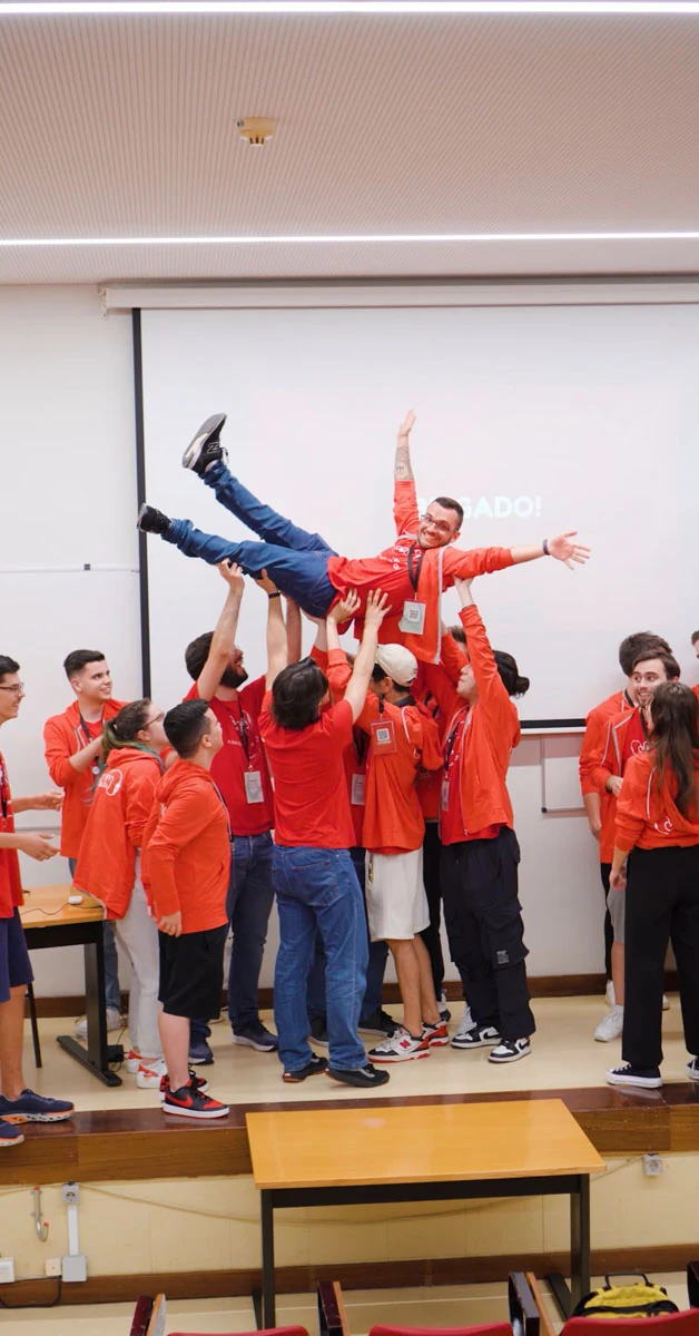 Stills do vídeo de evento das Jornadas de Informática 2023 realizadas pelo CESIUM na Universidade do Minho