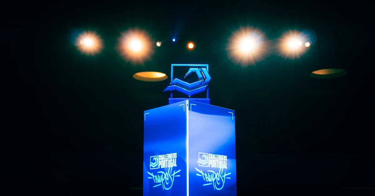 Fotografia de evento da Final VCL 2024 Portugal Tempest: Split 2 entre SAW vs PPP (Esports)