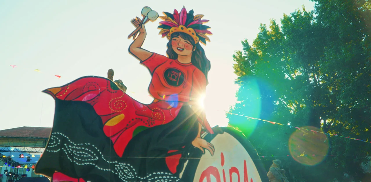 Stills do vídeo de evento Do Bira ao Samba 2024 para os Bomboémia