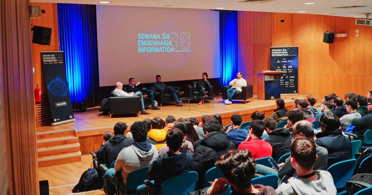 Vídeo do Evento da Semana de Engenharia Informática 2025 na Universidade do Minho