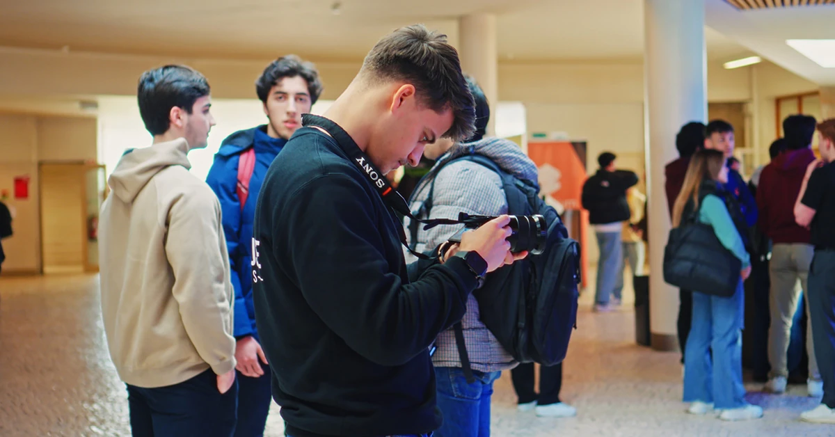 Behind the Scenes do vídeo de evento da Semana da Engenharia Informática 2025