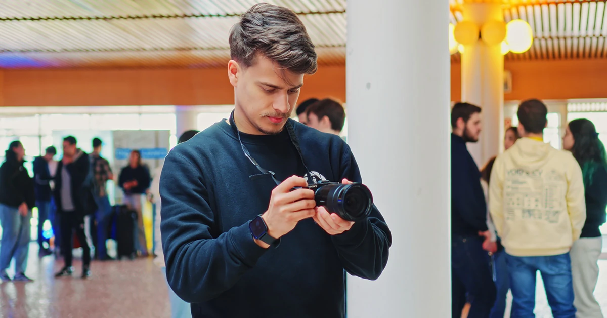 Behind the Scenes do vídeo de evento da Semana da Engenharia Informática 2025