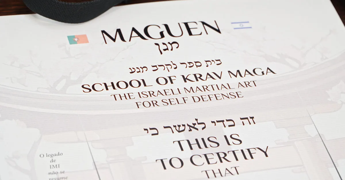 Stills do vídeo do evento da escola MAGUEN Krav Maga realizado no Pavilhão Gimnodesportivo de Tebosa, Braga