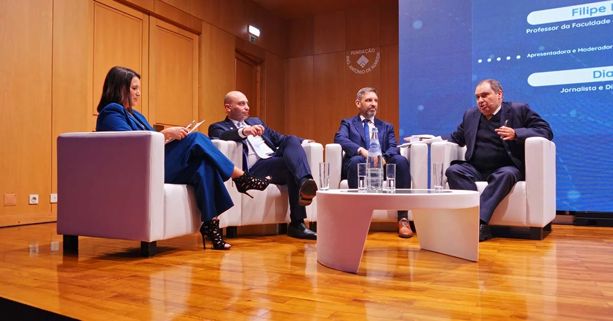 Stills do vídeo do evento Sucessões Transnacionais e Negócios Digitais - Os novos desafios organizado pelos Notários Portugueses que se realizou na Fundação Eng. António de Almeida, no Porto.
