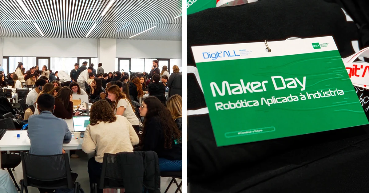 Stills do evento IPCA - Maker Day (1ª Edição) que se realizou no Fórum Braga