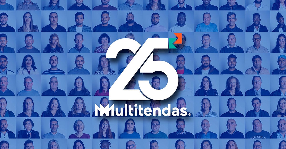 Vídeo promocional para a Multitendas com o objetivo de celebrar os 25 anos da empresa.