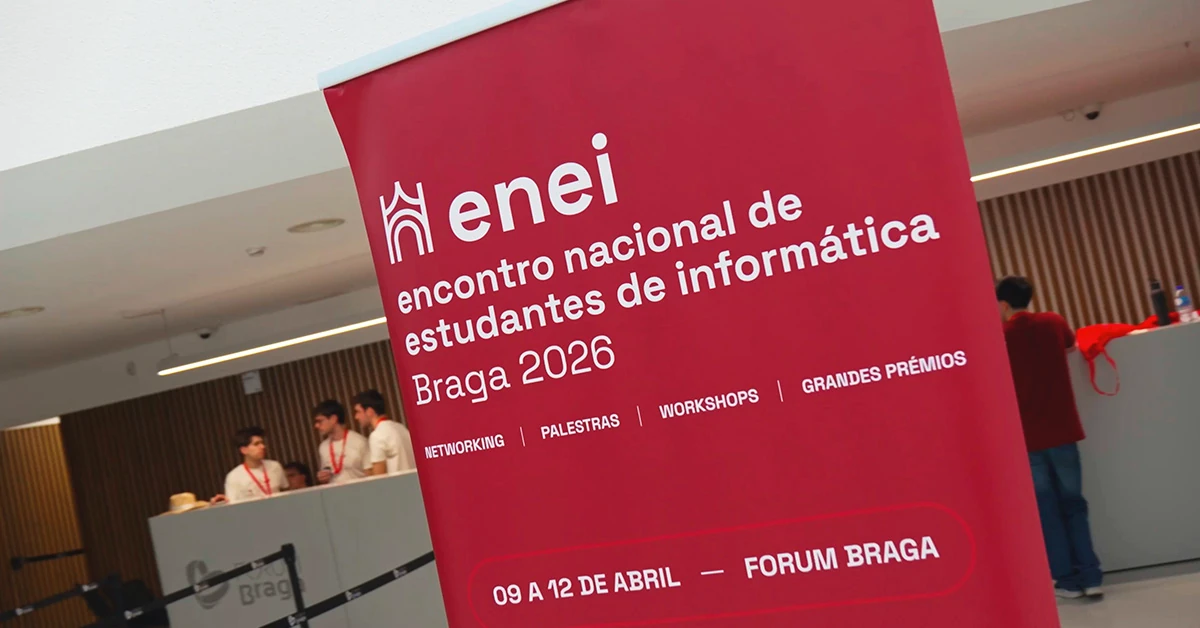 Vídeo de Evento do Encontro Nacional de Engenharia Informática de 2026, realizado no Fórum Braga. O evento foi organizado pelo CeSIUM e contou com a presença de empresas como Deloitte, Uphold, AgentifAI, Accenture, Retail Consult, Adidas, Bosch, Checkmark, entre outras.